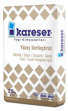 Kareser Yüzey Sertleştirici | Fabrika/Depo/Otopark/Garaj/Fuar/Uçak Hangarı/