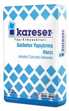 Kareser Gazbeton Yapıştırma Harcı | Aerated Concrate Adhivese